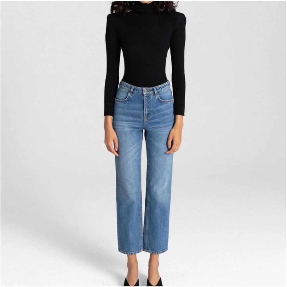 NWT A.L.C Malone Pant High Rise Jeans 12